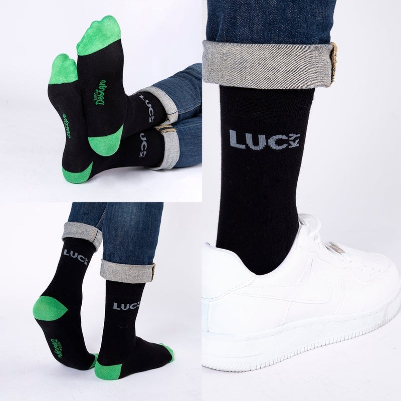 Biggdesign 7 Pairs of  Ankle High Long Socks for Men, Breathable Cotton Material Patterned Socks, Casual Socks For Men, US 8-12 Size, Gift Packaging - Image 4